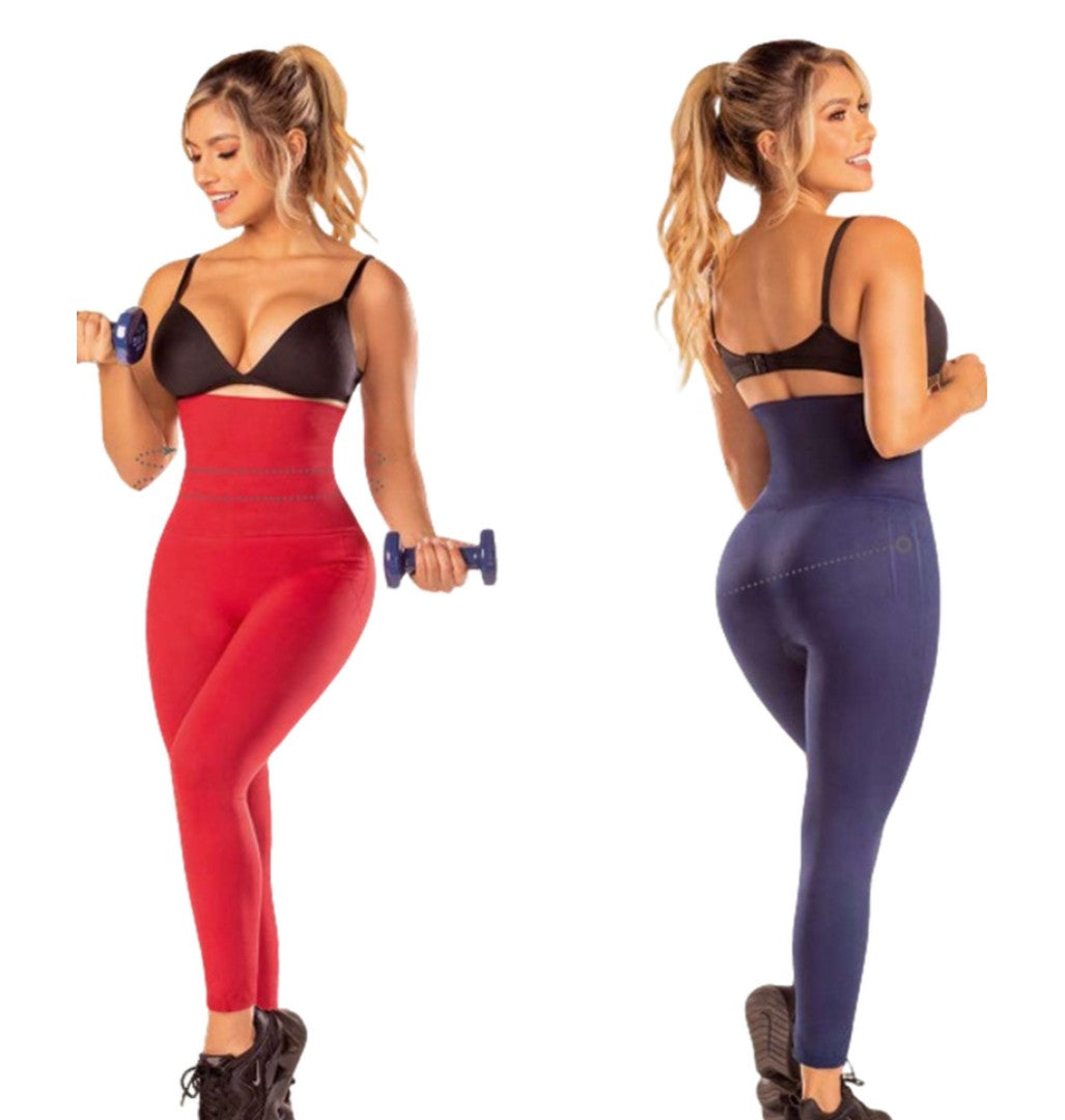 LEGGIN DEPORTIVO ALTO CON FAJA 1835